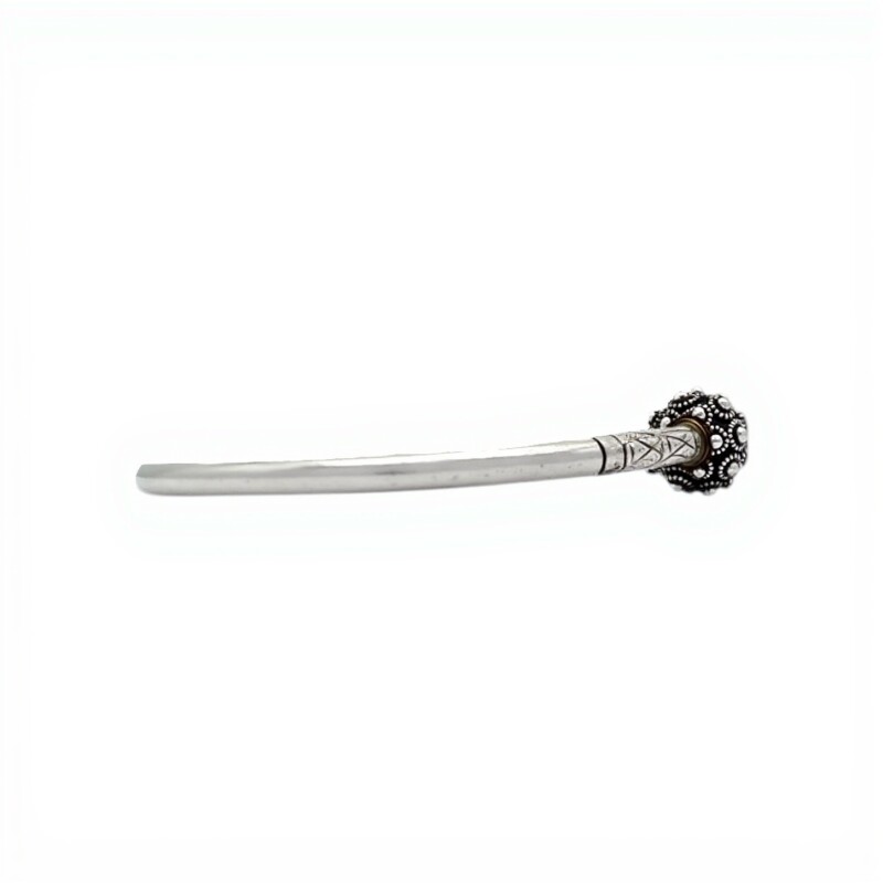 Brazalete tailandes Picún fino-Plata 925-Sin Piedra-BR3018 sinpiedra
