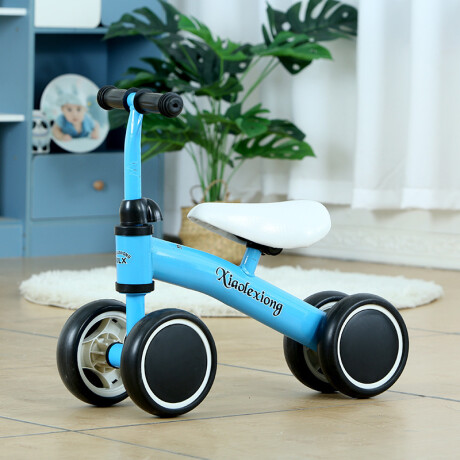 Bicicleta De Equilibrio Buggy Niños S/Pedal Triciclo Azul