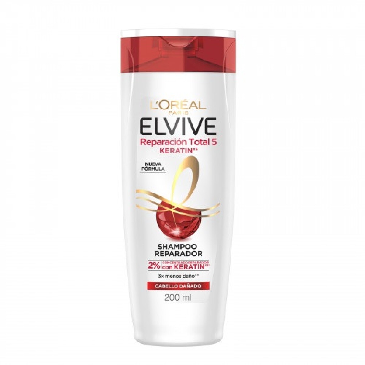 Shampoo Elvive R. Total 5 Keratin 200 Ml. 