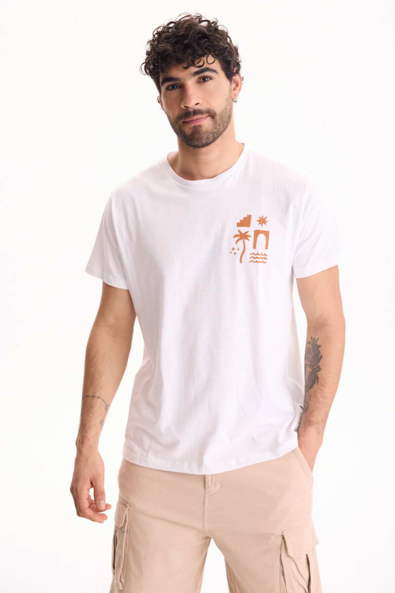 Bermuda De Gabardina Breeze Beige
