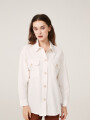 Camisa Emmalyn Marfil / Off White