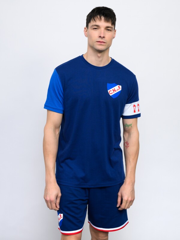 Remera Myro Licencias Hombre Azul Marino