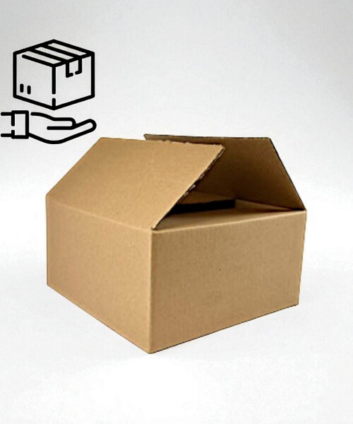 Caja aleta simple 30x30x15 cm. MADERA