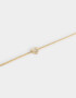 Pulseras Flexibles De inicial Pulsera Flexible De Inicial "j" - Dorado