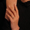 Anillo Alba en oro blanco 18k con brillantes Anillo Alba en oro blanco 18k con brillantes