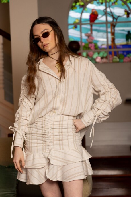 Falda Fresia Beige