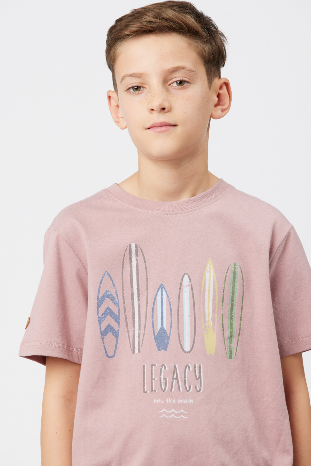 REMERA ESTAMPADA Rosado