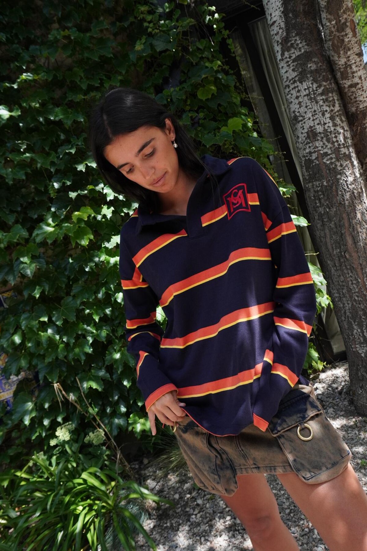 Tercer Tiempo Sweater Azul / Naranja