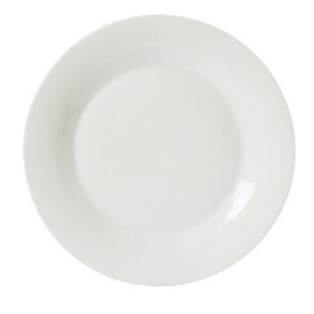 Plato llano 23 cms Super Blanco Plato llano 23 cms Super Blanco