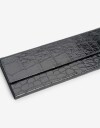 Estuches Anteojos Liso Estuche Plegable Con Textura - Negro