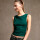 TOP VESTA VERDE OSCURO