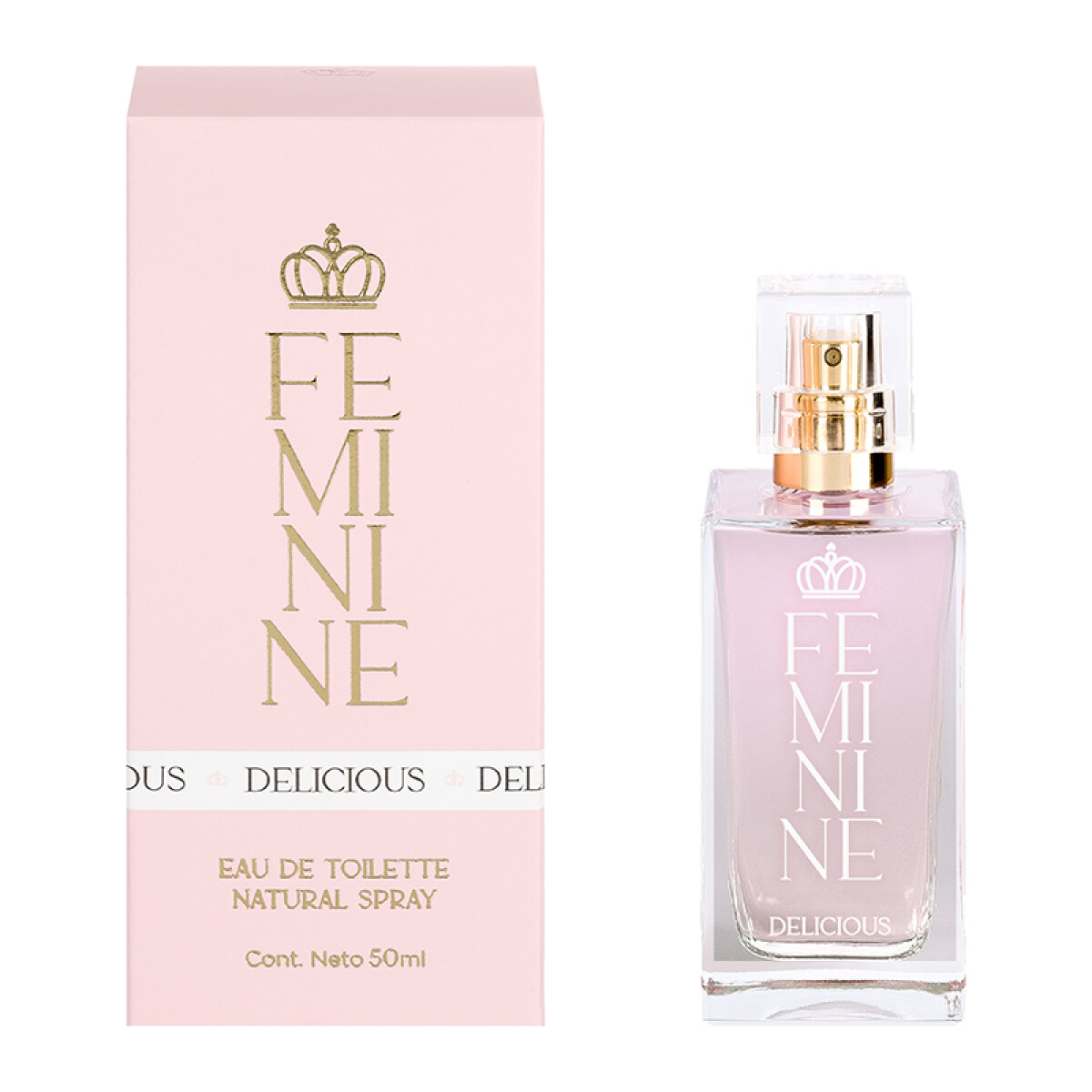 Eau de toilette 50 ml Feminine - Delicious 