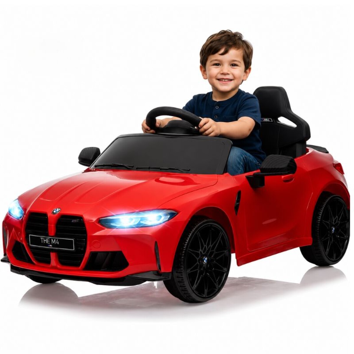 Auto Batería BMW Rojo 