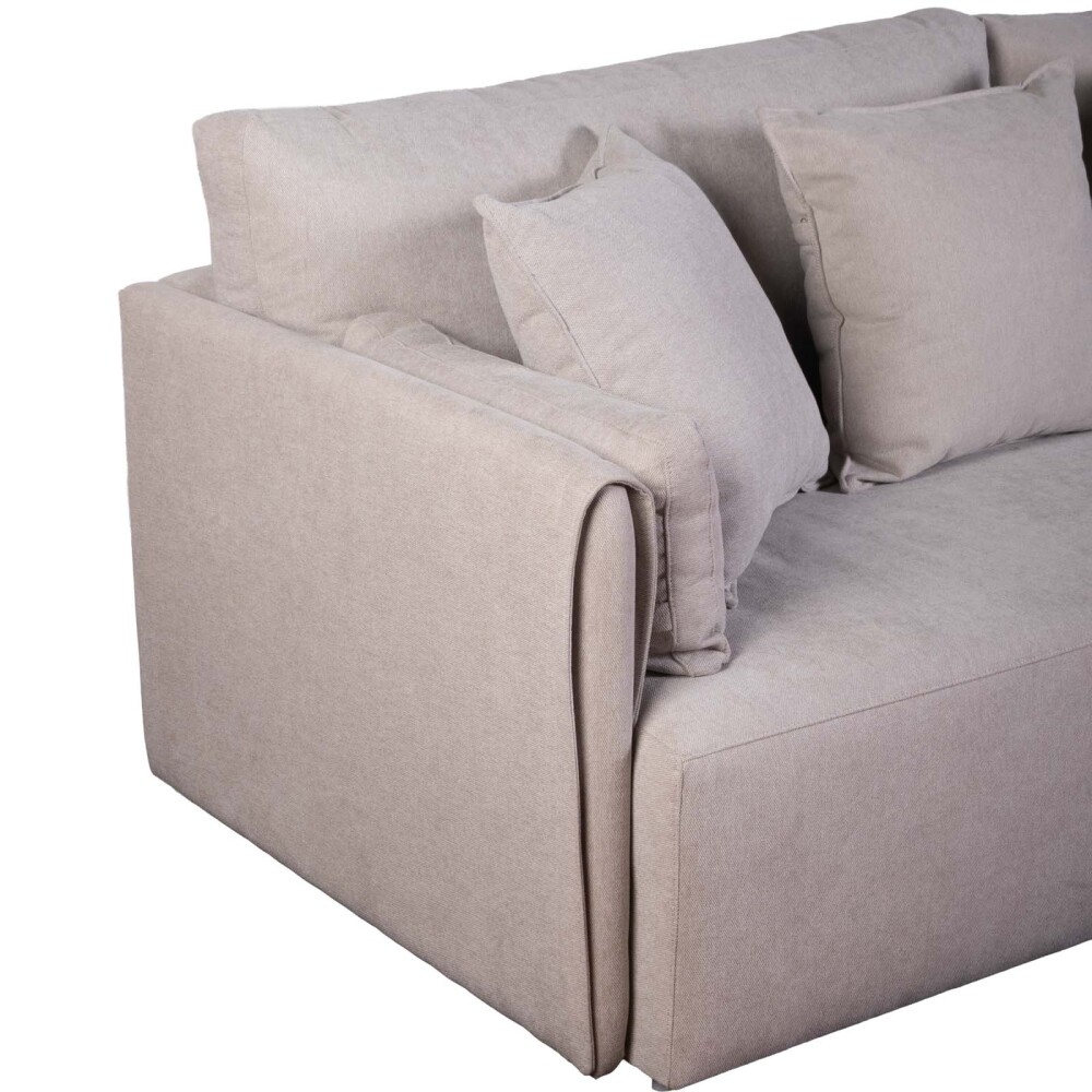 SOFÁ 3 CUERPOS TELA NATURAL-BEIGE AMALFI BEIGE