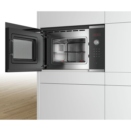 MICROONDAS DE EMPOTAR BOSCH 20-LITROS NEGRO BEL523MS0
