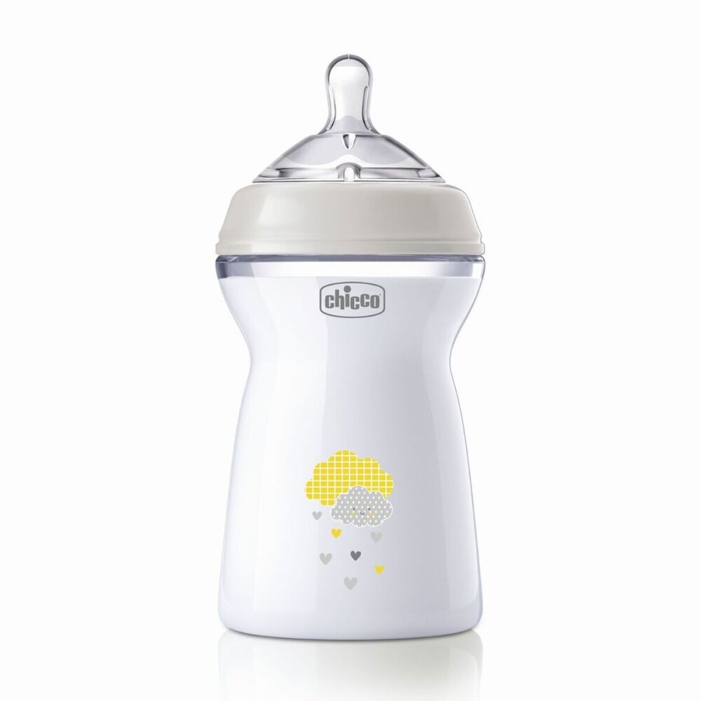 CHICCO BIBERON NAT.FEELING 6M+ 330ML única