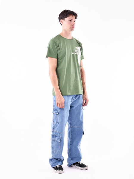 REMERA BRONX VERDE (V)
