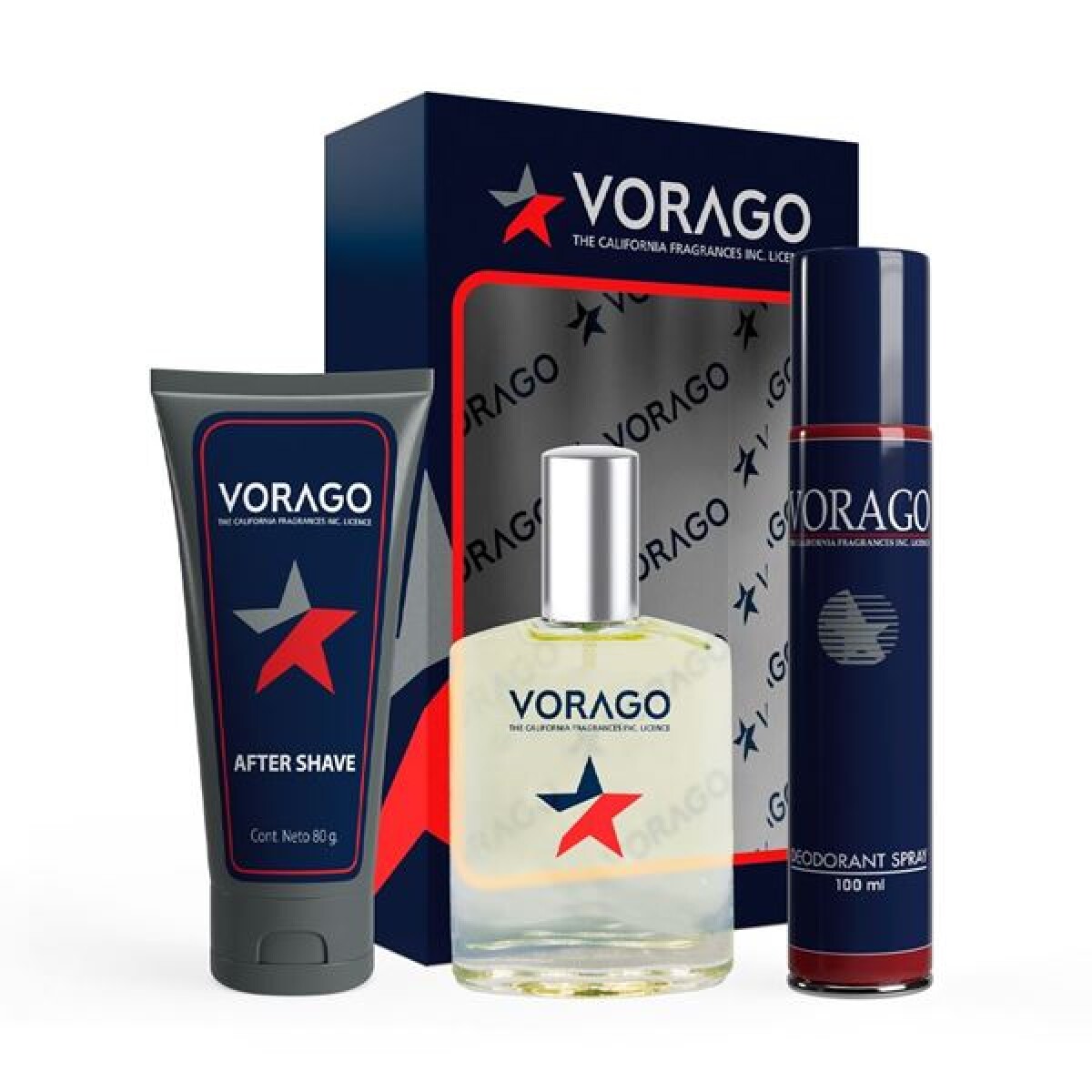 Set Vorago - Edt 50 ml + Deo 100 ml + After shave 