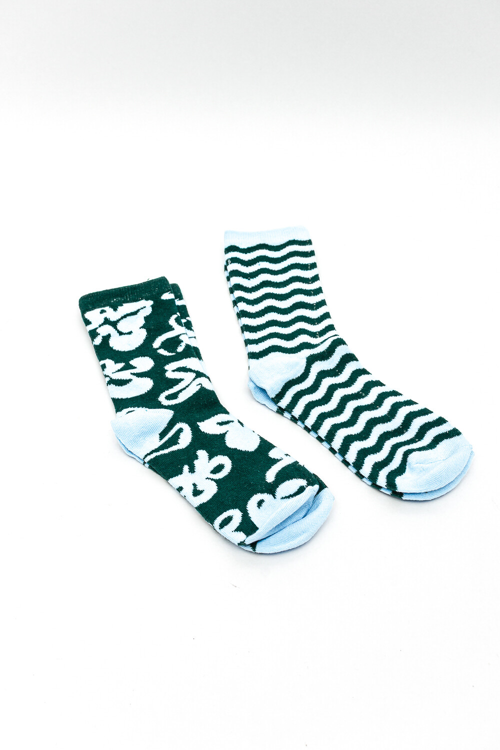 Medias Crew Italian, Pack X 2 Color Unico