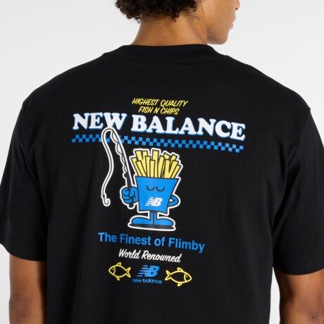 Remera New Balance de Hombre - - MT61I5BMBK BLACK