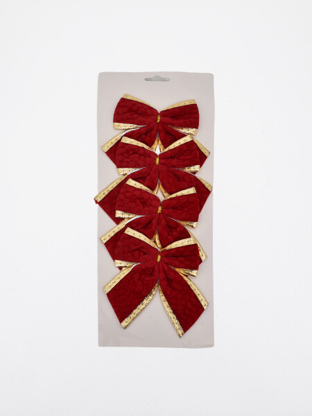 MOÑA VELVET SET X 4 BORDEAUX