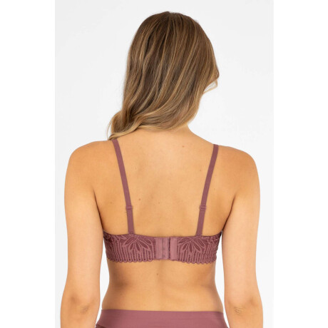 Soutien strapless preformado b&c granate Rosa antique