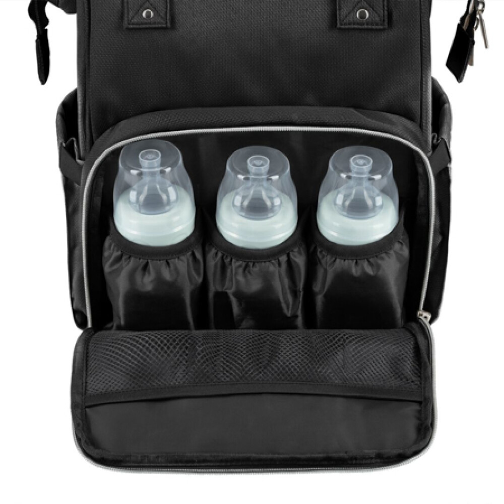 Mochila maternal KIKKABOO SIENNA negro