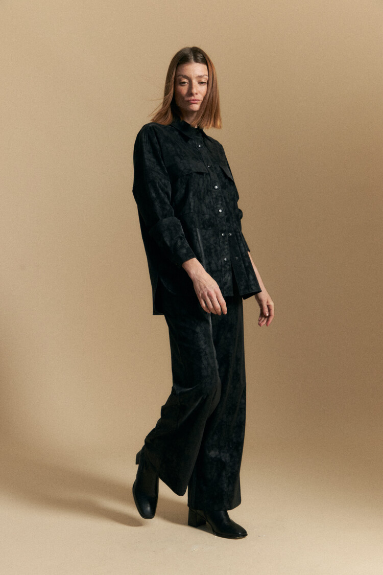 PANTALÓN MANDARIN Negro