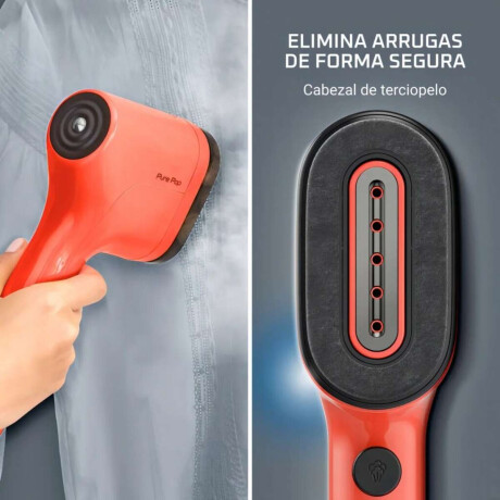Vaporizador Rowenta Pure Pop Cepillo De Vapor 20 G/Min Color Rojo