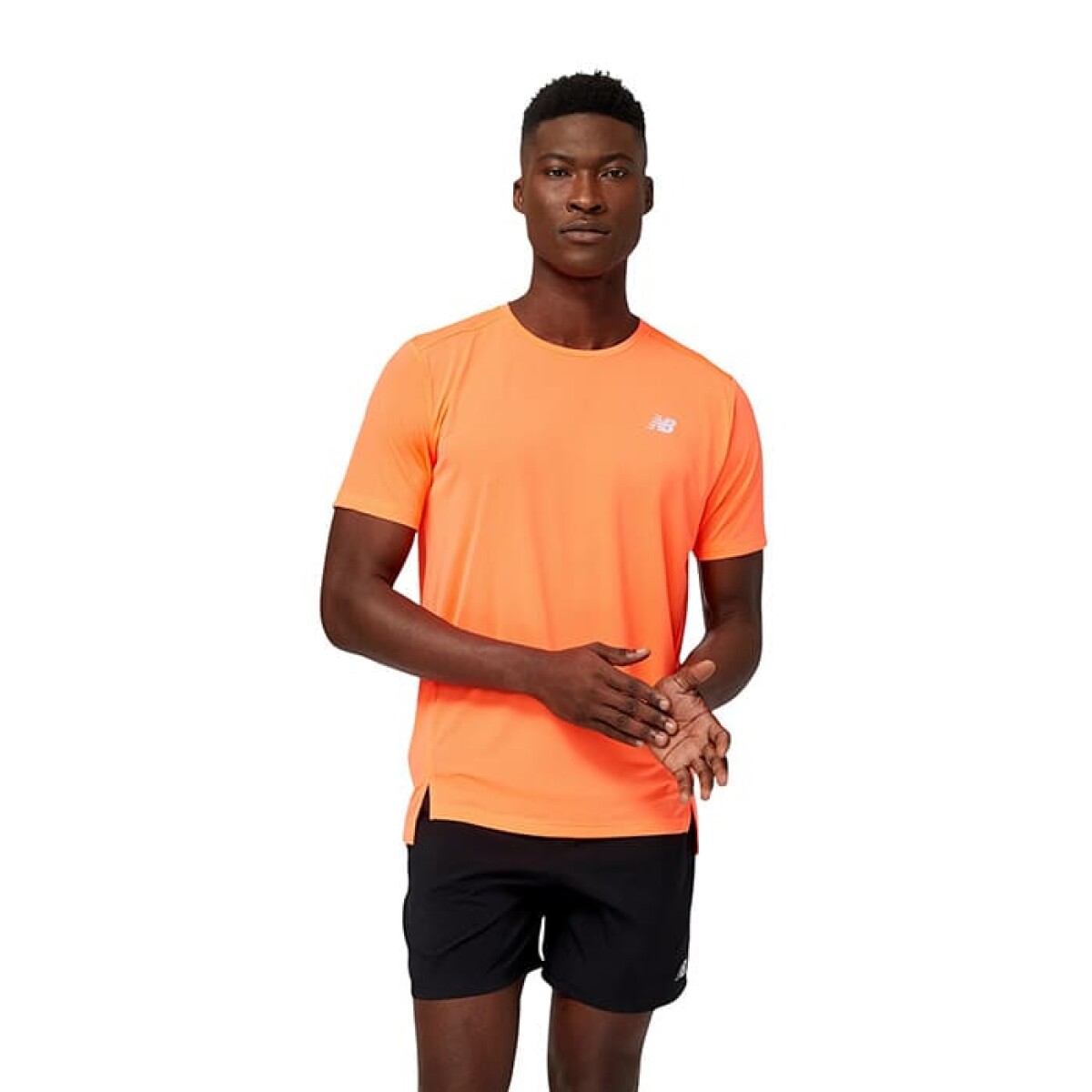 Running - New Balance - N. BALANCE REMERA ACCELERATE SHORT SLEEVE de Hombre - MT23222NDF - Naranja 