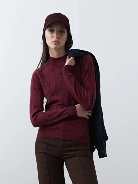 POLERA D.CASSIN PUPPET BORDO