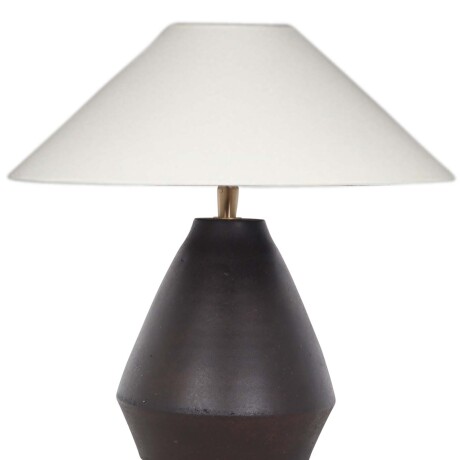 LÁMPARA DE MESA TERRACOTA MARRON CL-2024
