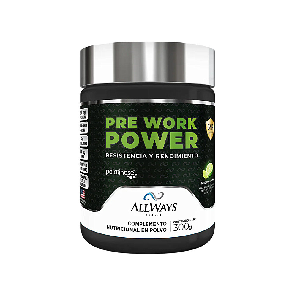 ALLWAYS PRE WORK POWER 300GR LIMON única