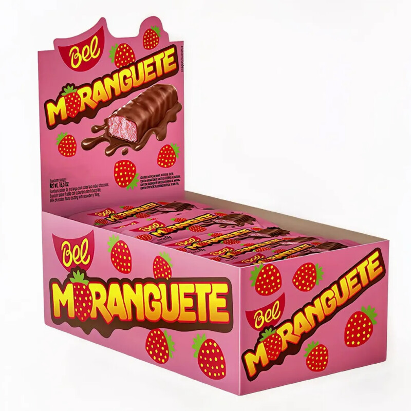 Bombones De Frutilla Moranguete Bel - 24 Unidades Bombones De Frutilla Moranguete Bel - 24 Unidades
