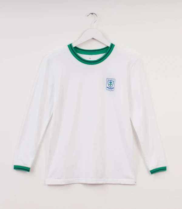 Remera manga larga Stella Maris Blanco