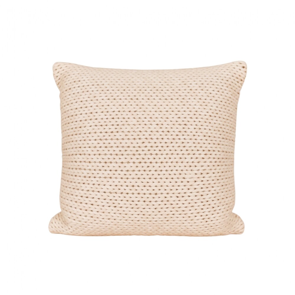 Almohadón Deco Tejido Doble Punto - Pilar Beage