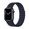 Malla de Cuerina para Apple Watch 38/40/41mm Two Tone Blue Malla de Cuerina para Apple Watch 38/40/41mm Two Tone Blue