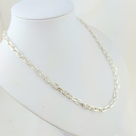 Cadena de plata 925. Modelo, FORCET, 60 cm. Cadena de plata 925. Modelo, FORCET, 60 cm.
