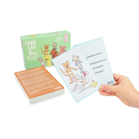 Chau Pantalla Caja - Charlas de mesa Peques Chau Pantalla Caja - Charlas de mesa Peques