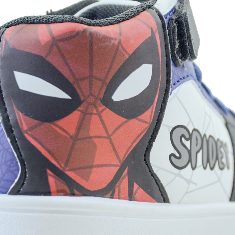 Championes Marvel Spiderman Basket de Niños - SPICFW23096 Blanco-azul