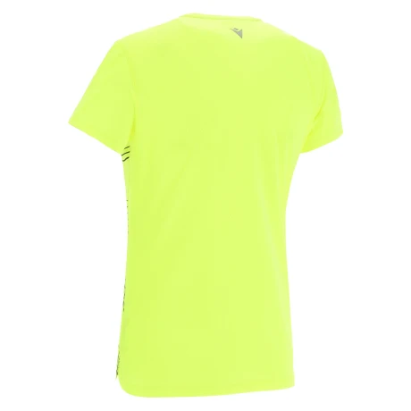 REMERA DE RUNNING Y ENTRENAMIENTO DE DAMA IRMA AMARILLO FLUO