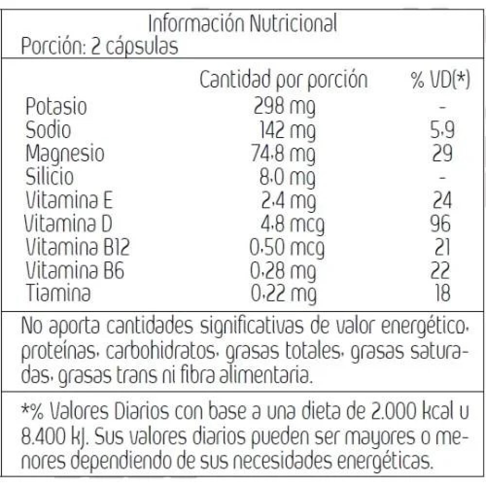 Sales Minerales | Ana María Lajusticia | 25 Cápsulas Sales Minerales | Ana María Lajusticia | 25 Cápsulas
