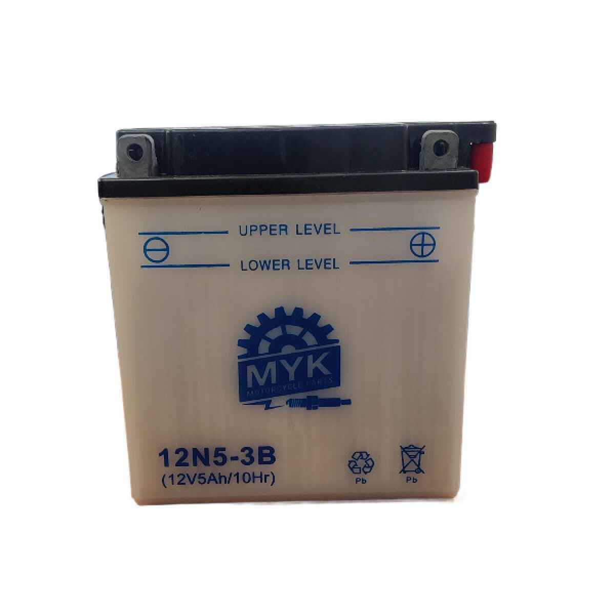 Bateria de acido MYK 12N5 3B (Polleritas, GSII, GSIII) 