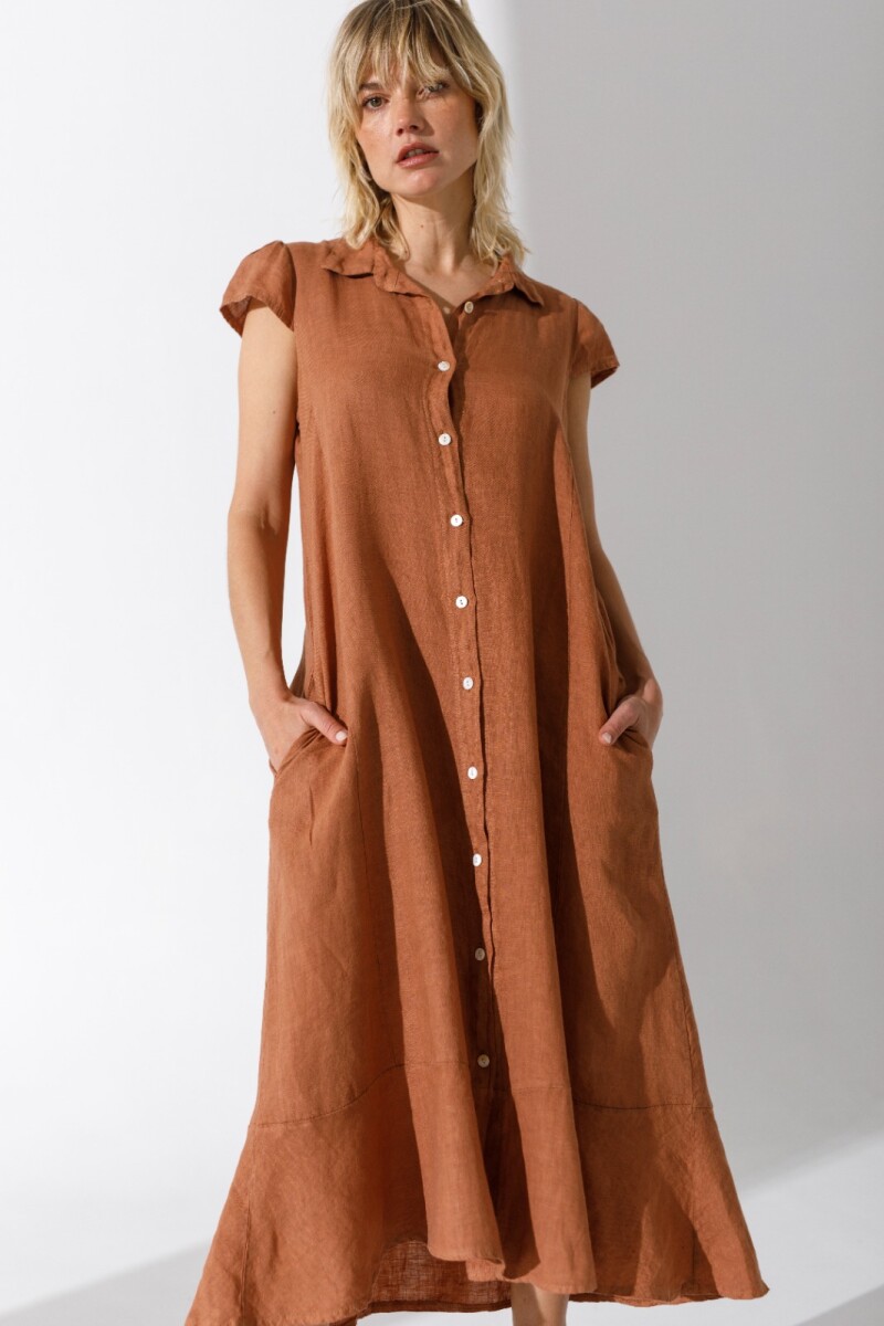 Vestido New Budha - Camel 