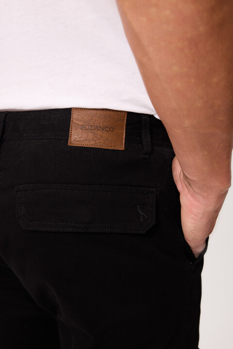 PANTALON DUOMO S27 POLANCO Negro