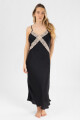 Vest dress Negro