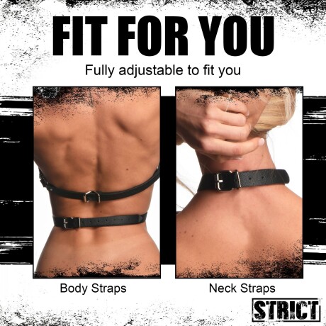 Arnés Body Femenino Strict Negro Arnés Body Femenino Strict Negro