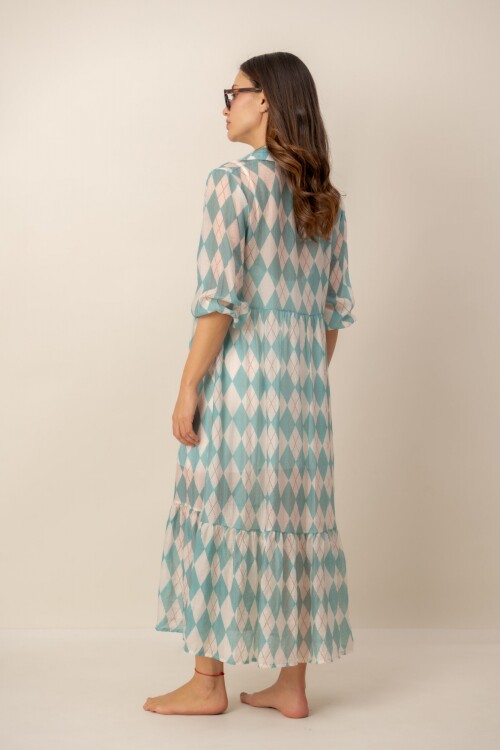 Vestido Rombi Verde
