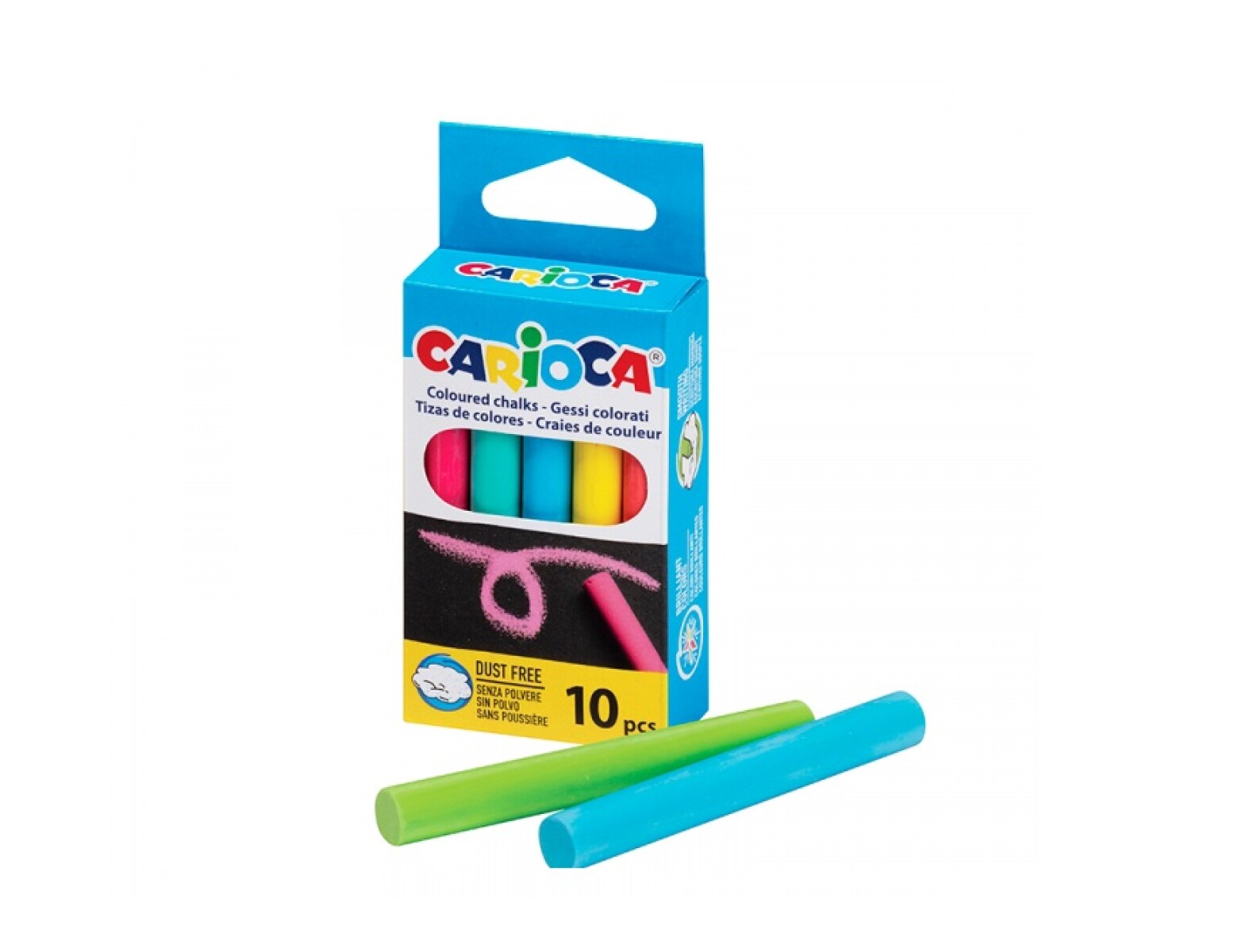 Tiza Colores Carioca x 10 