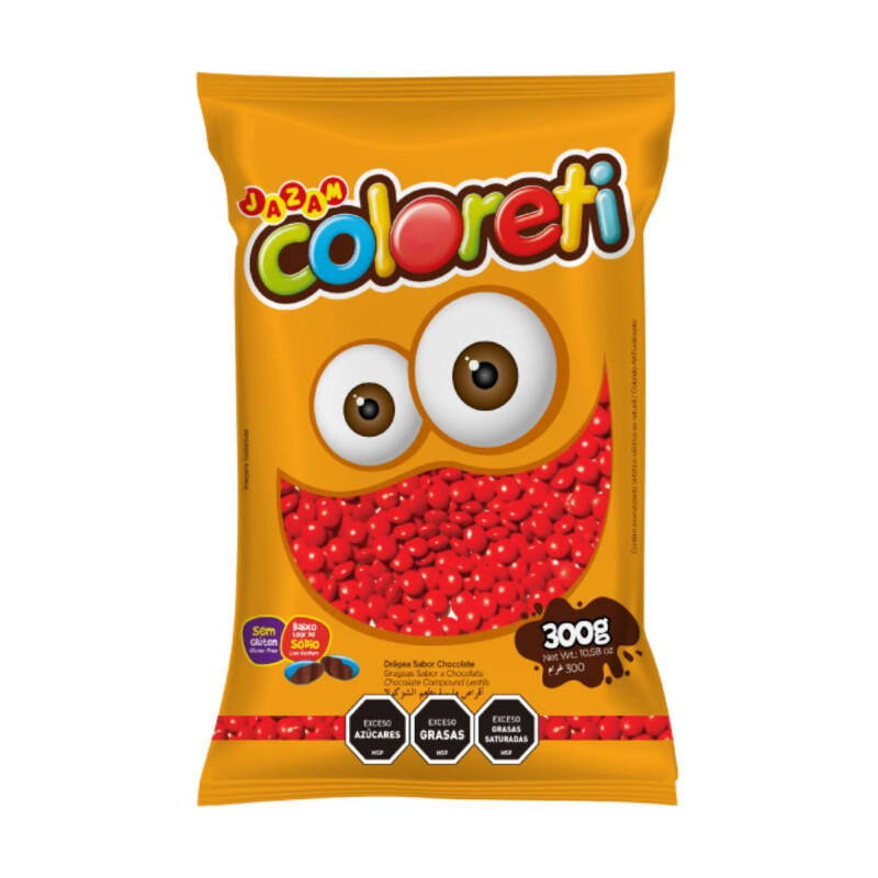 Coloretti Mini 300 Grs Rojo